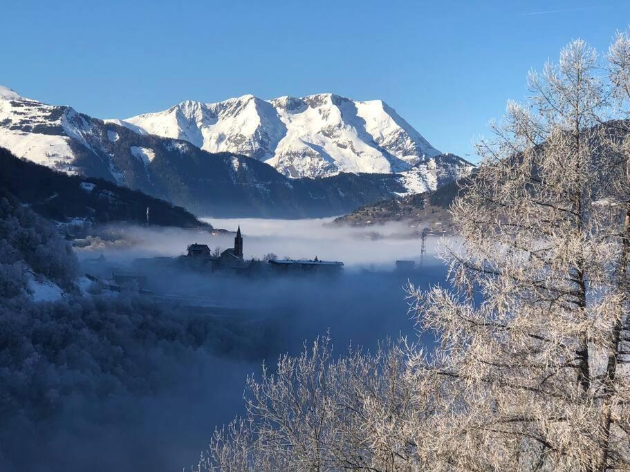 Apartamento Le Sarana : 75M2, Calme, Belle Vue Avec Terrasse. Les Deux Alpes Exterior foto